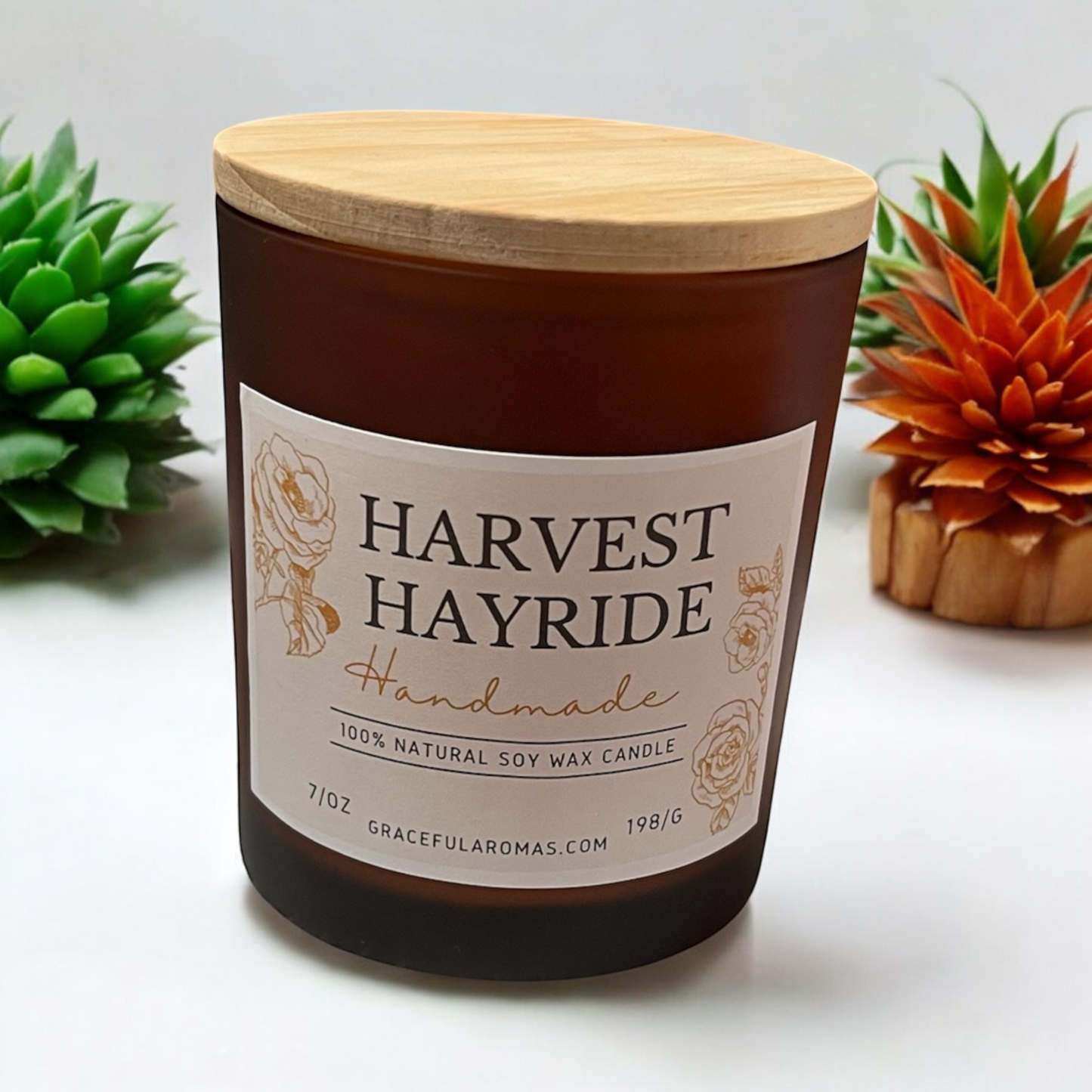 Harvest Hayride 7oz Candle