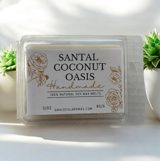Santal Coconut Oasis Wax Melts