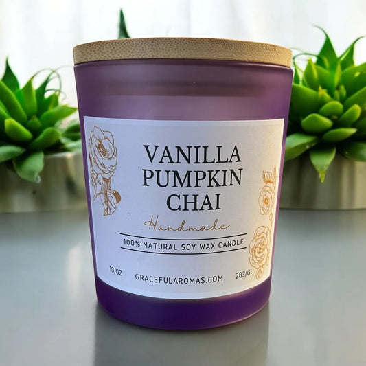 Vanilla Pumpkin Chai 10oz Candle