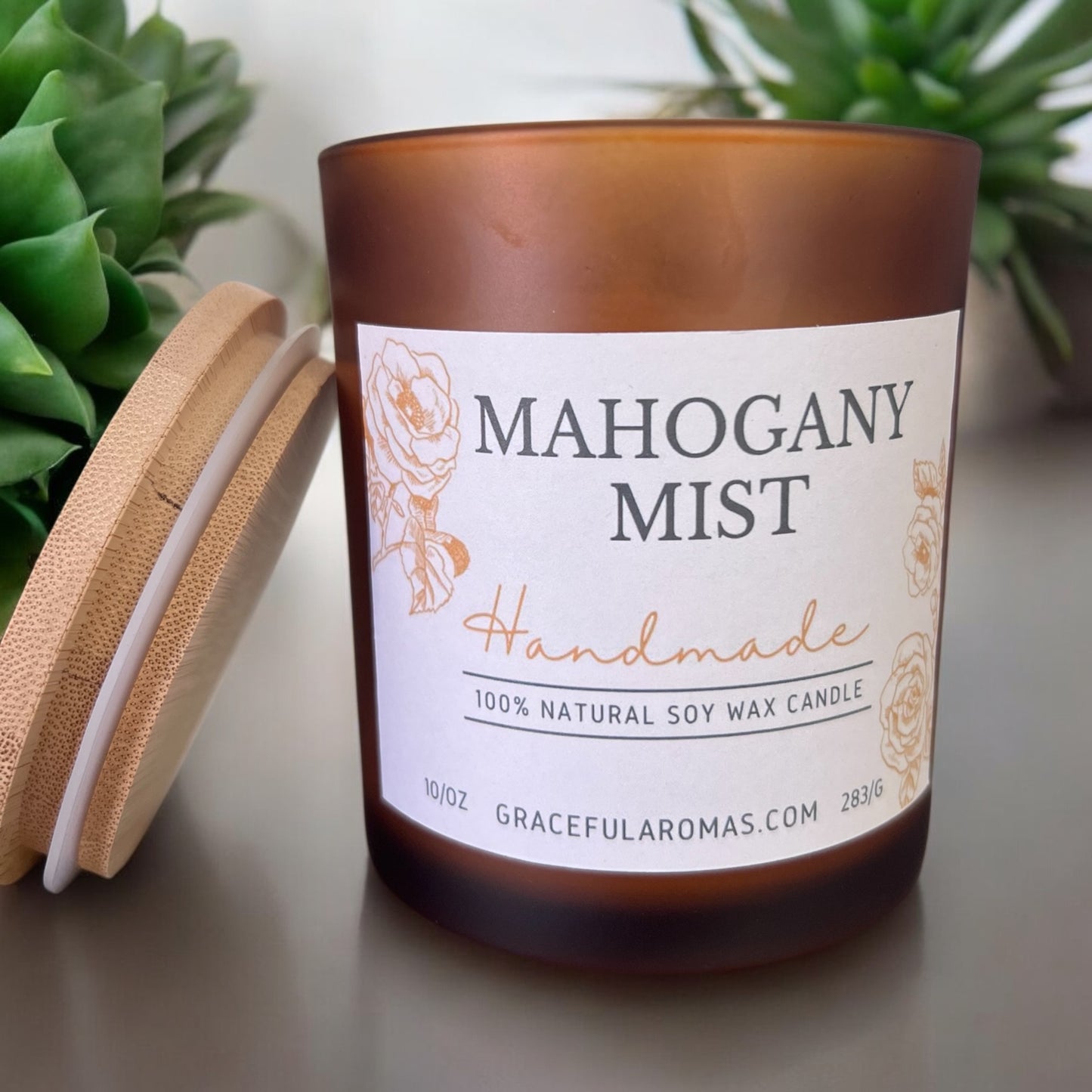 Mahogany Mist 10oz Candle