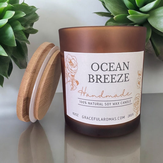 Ocean Breeze 10oz Candle