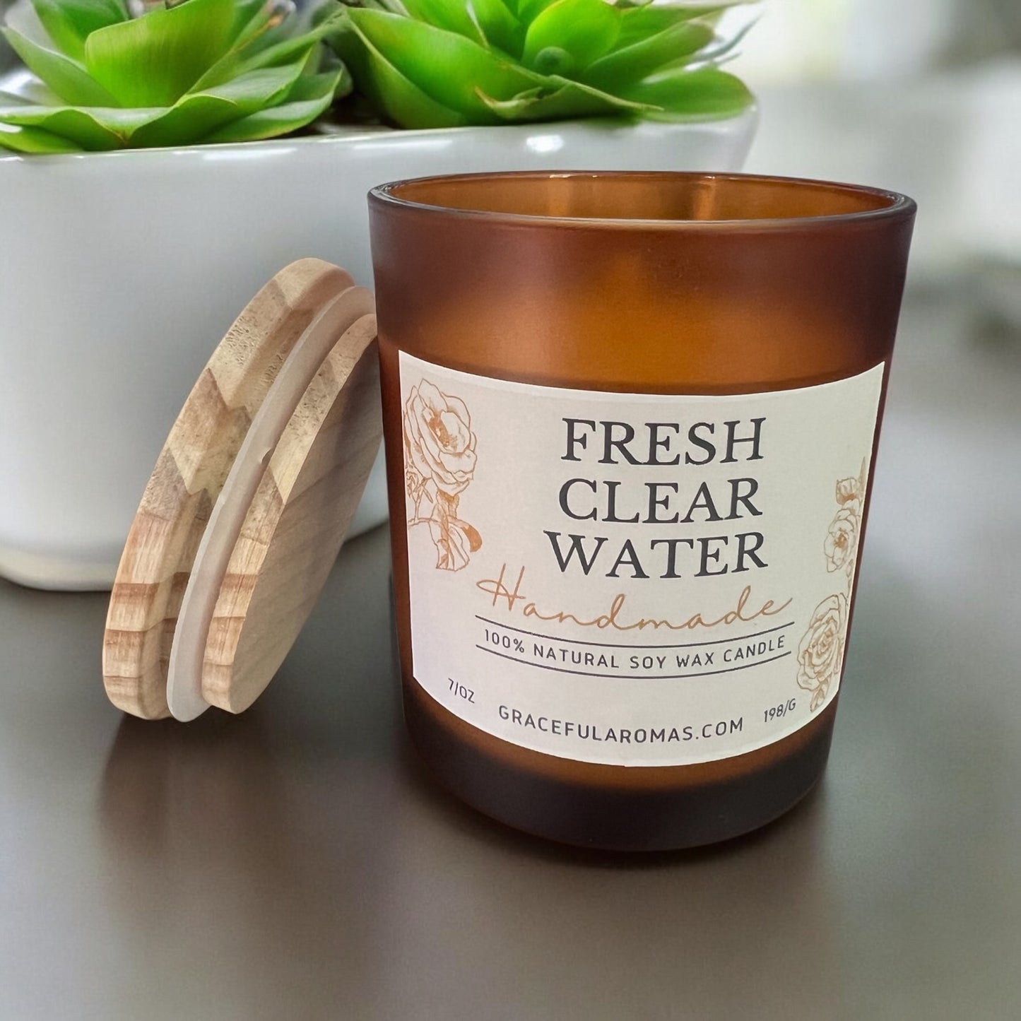 Fresh Clear Water 7oz Candle